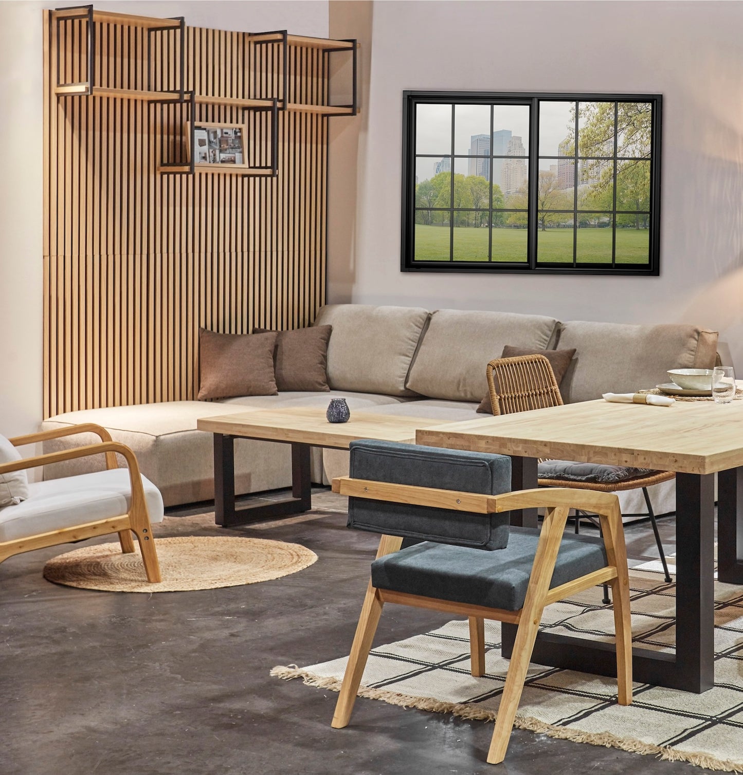 Panel acústico decorativo